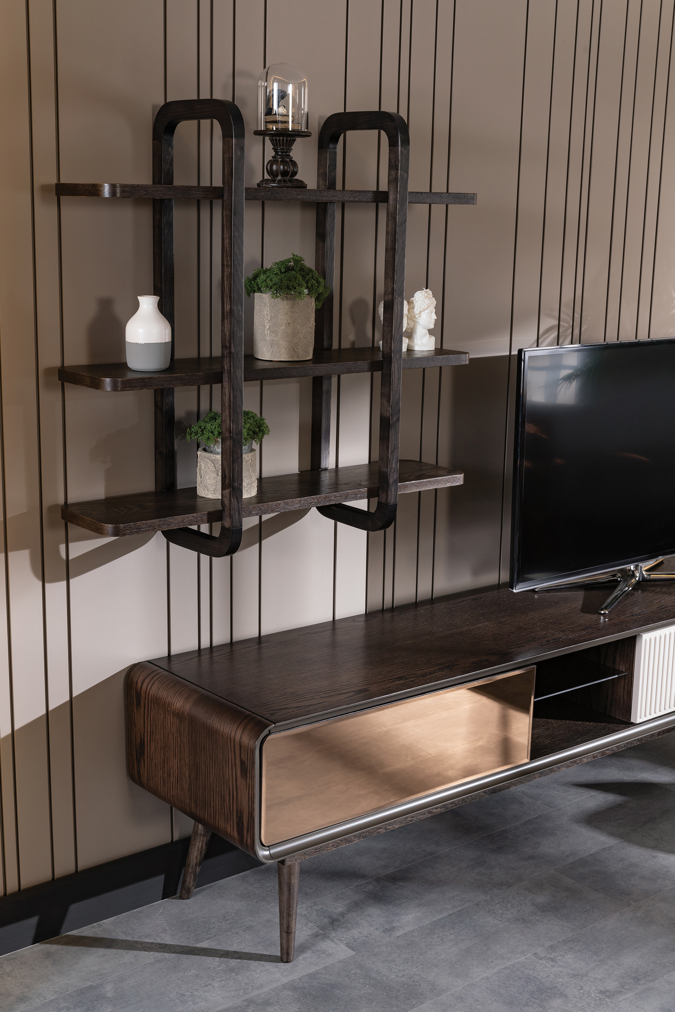 Brownie Tv Ünitesi - Ahşap TV Ünitesi | Yapı Mobilya - Görsel 2